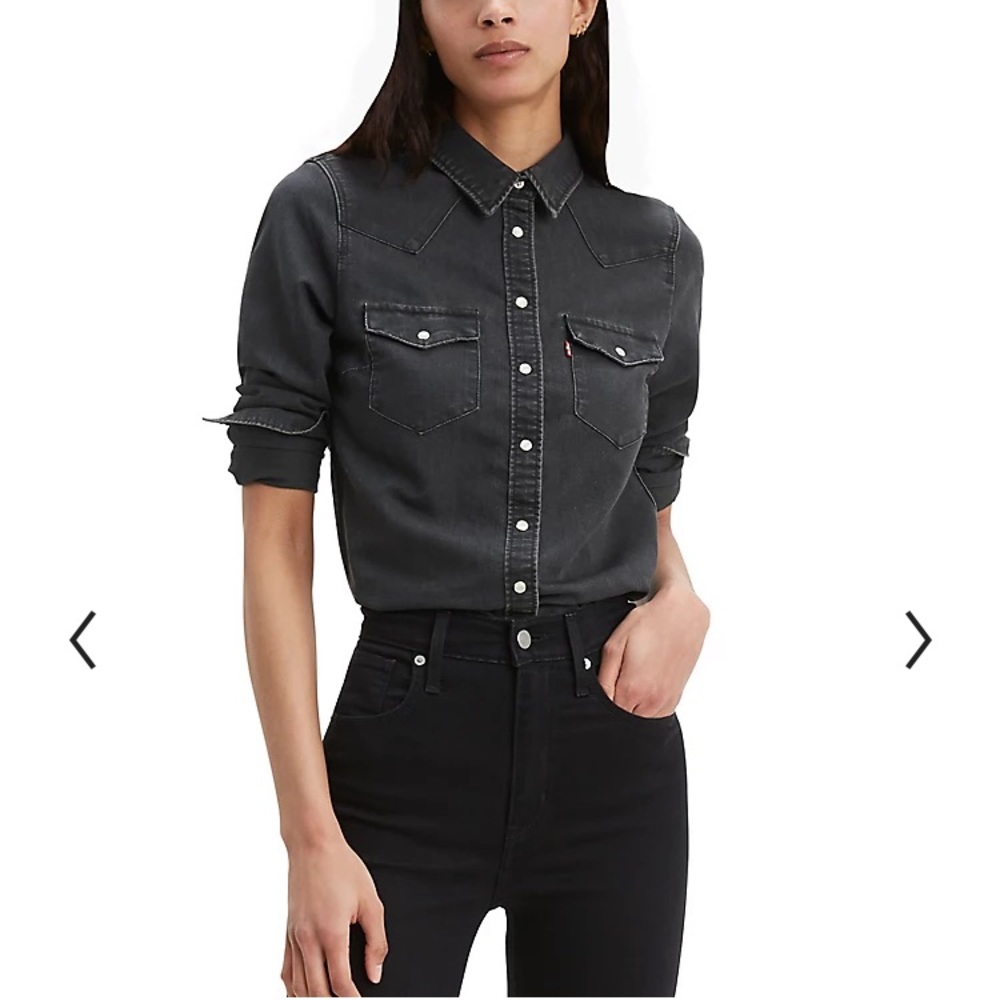Levis fringe western shirt - Picture 1 of 8